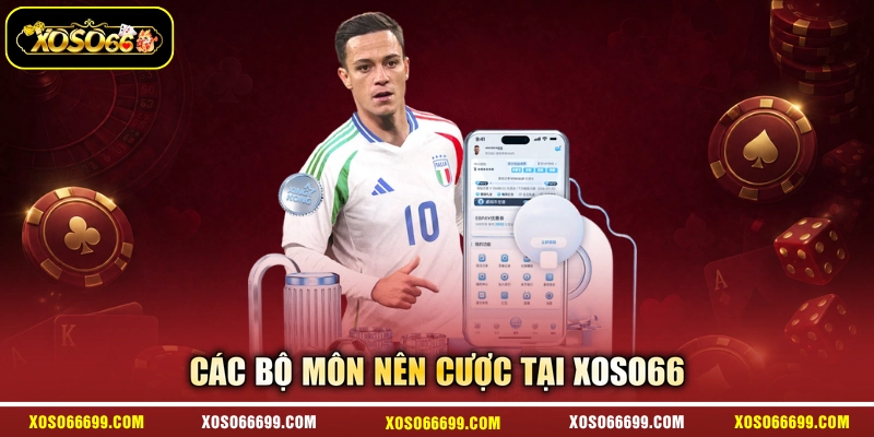 Các bộ môn nên cược tại XOSO66